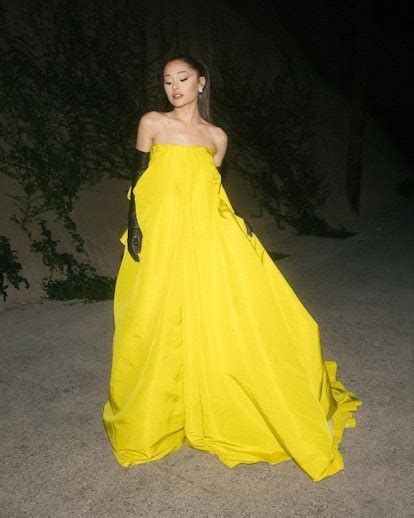 Ariana Grande yellow outfits